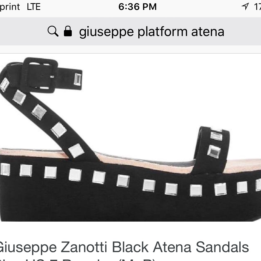 2018 in SAKS Giuseppe Zanotti Sandals PRICE FIRM!!